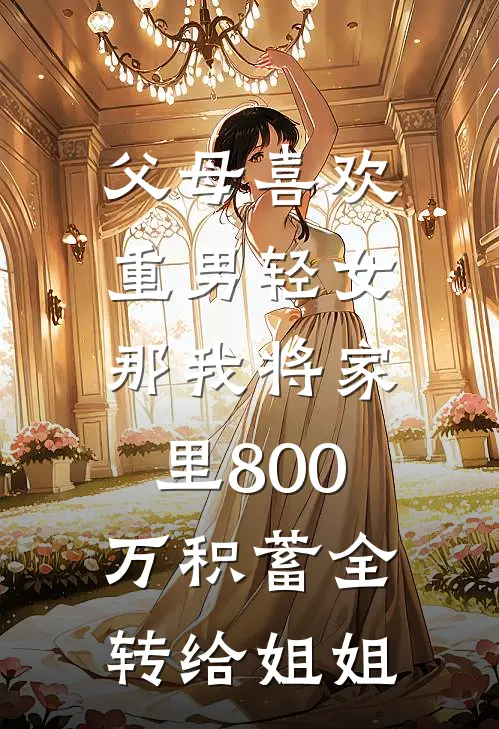 父母喜欢重男轻女，那我将家里800万积蓄全转给姐姐