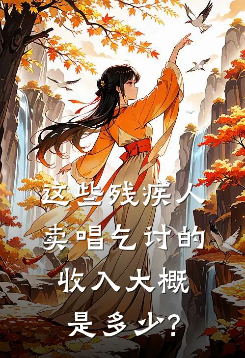 这些残疾人卖唱乞讨的收入大概是多少?