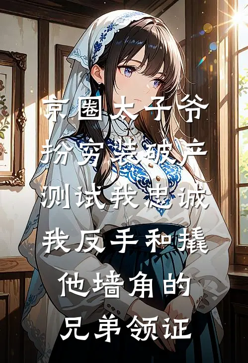 京圈太子爷扮穷装破产测试我忠诚，我反手和撬他墙角的兄弟领证