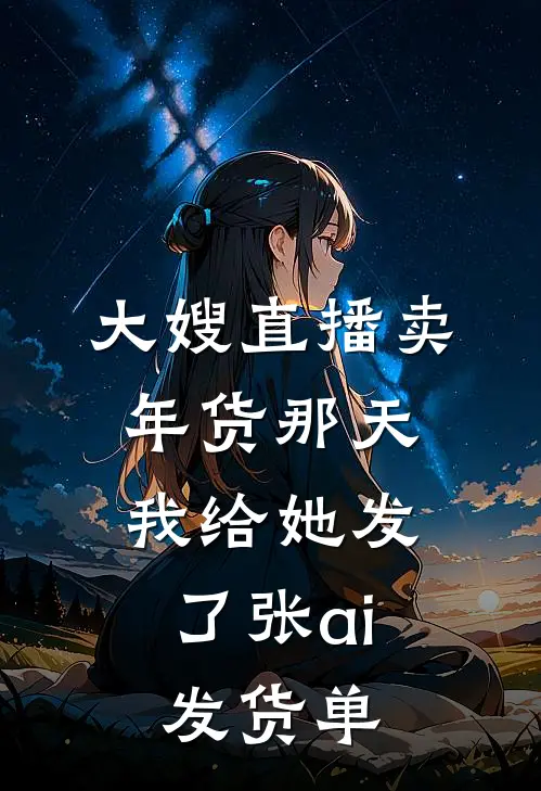 大嫂直播卖年货那天，我给她发了张ai发货单