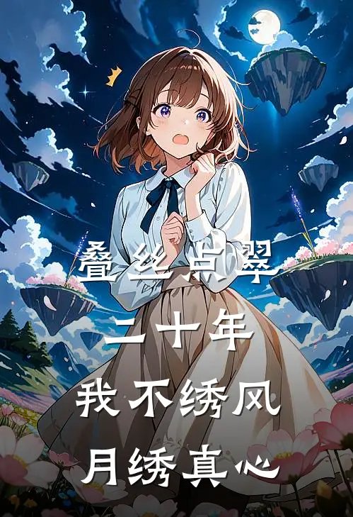 叠丝点翠二十年，我不绣风月绣真心