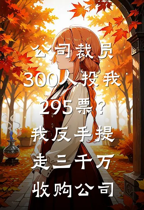 公司裁员，300人投我295票？我反手提走三千万收购公司