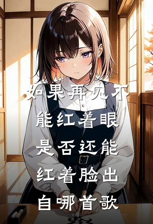 如果再见不能红着眼是否还能红着脸出自哪首歌