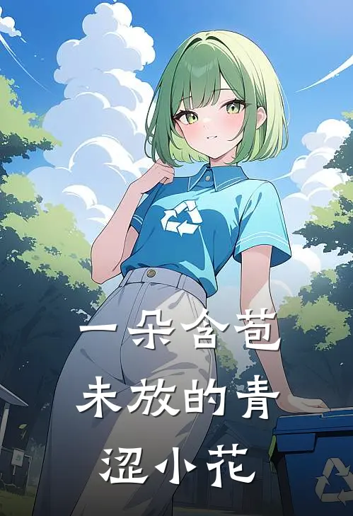 一朵含苞未放的青涩小花