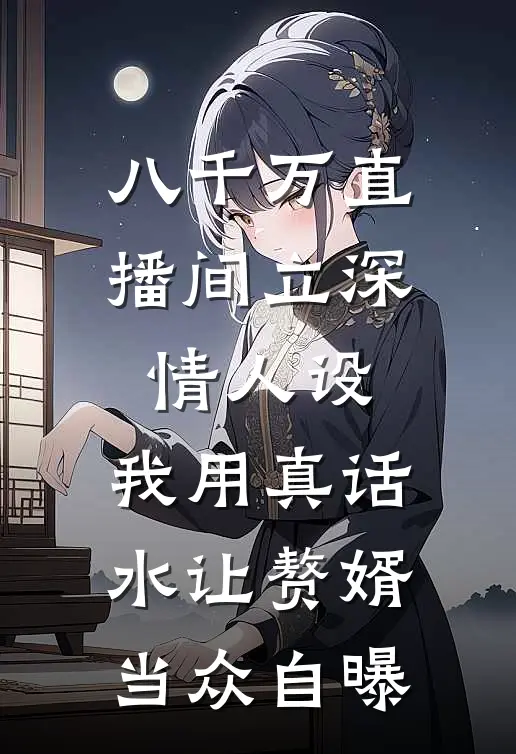八千万直播间立深情人设，我用真话水让赘婿当众自曝