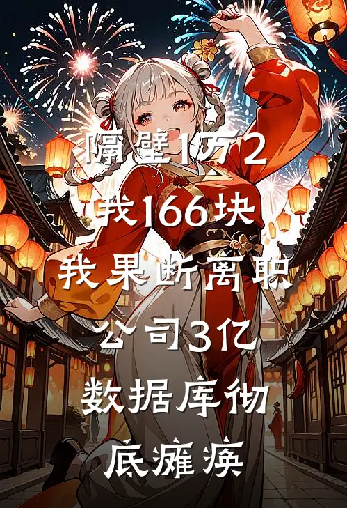 隔壁1万2我166块，我果断离职，公司3亿数据库彻底瘫痪