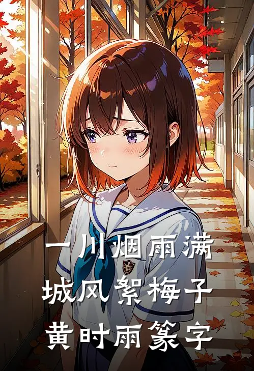 一川烟雨满城风絮梅子黄时雨篆字