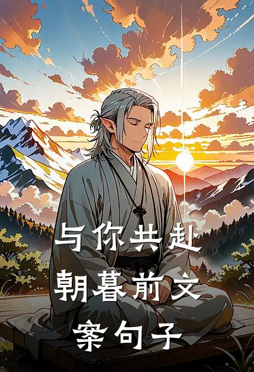 与你共赴朝暮前文案句子