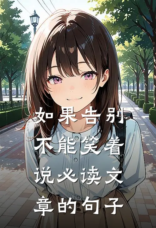 如果告别不能笑着说必读文章的句子