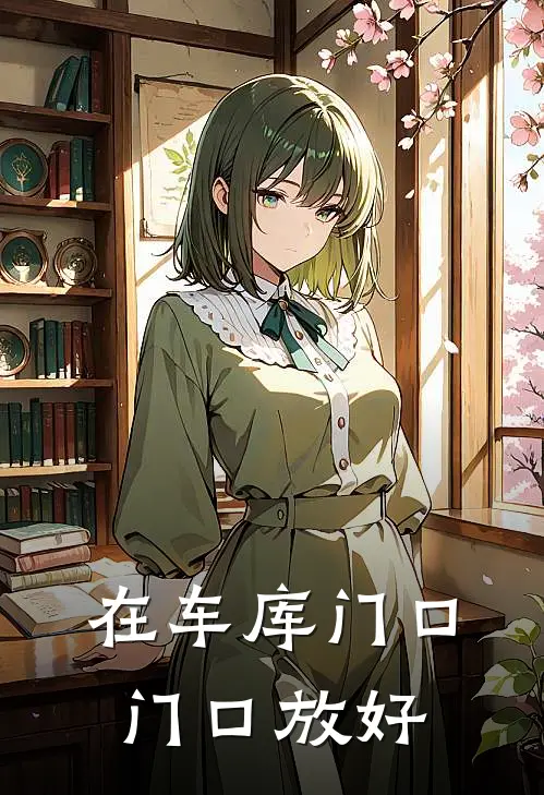 在车库门口门口放好