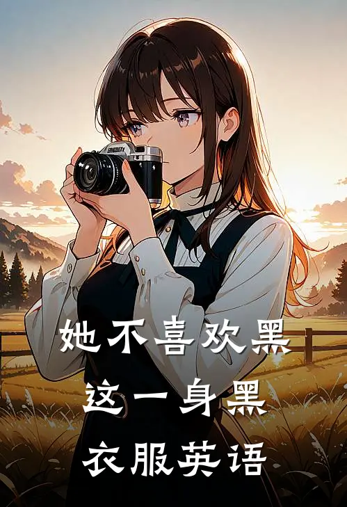 她不喜欢黑这一身黑衣服英语