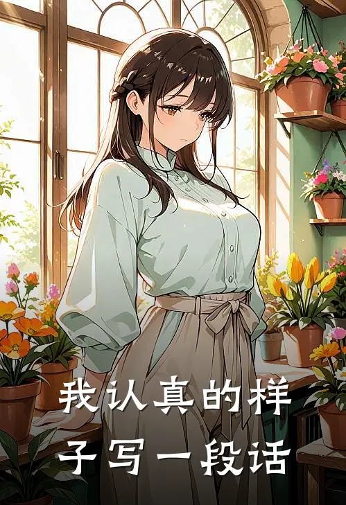 我认真的样子写一段话