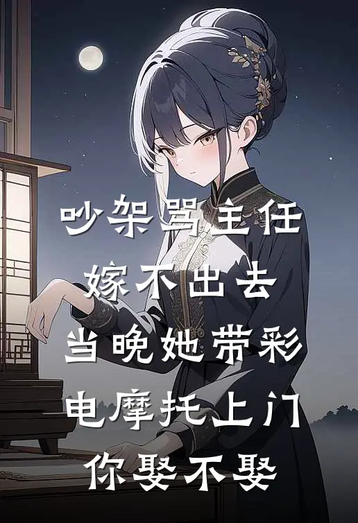 吵架骂主任嫁不出去，当晚她带彩电摩托上门：你娶不娶