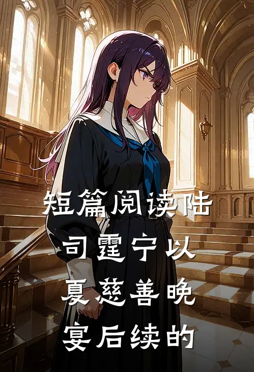 短篇阅读陆司霆宁以夏慈善晚宴后续的