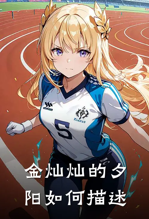 金灿灿的夕阳如何描述