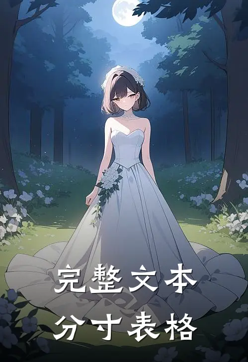 完整文本分寸表格