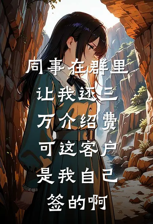 同事在群里让我还三万介绍费，可这客户是我自己签的啊