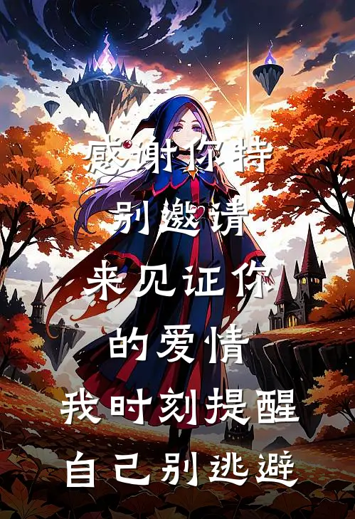 感谢你特别邀请,来见证你的爱情,我时刻提醒自己别逃避