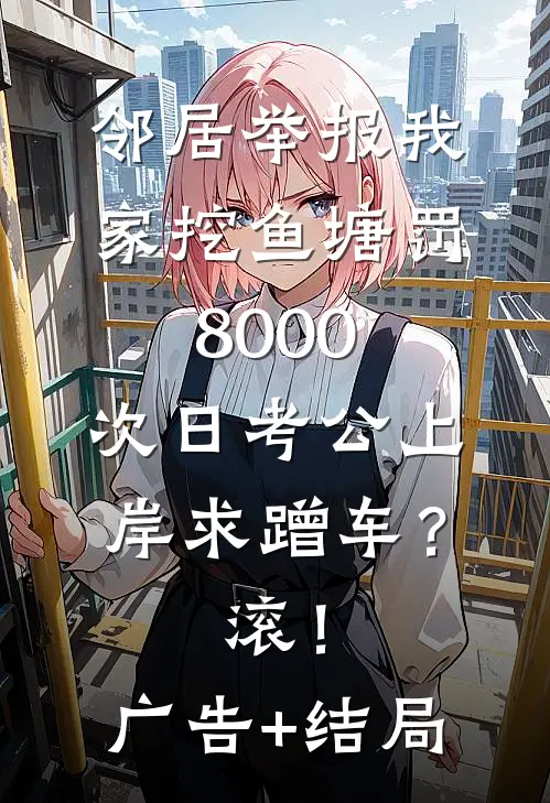 邻居举报我家挖鱼塘罚8000，次日考公上岸求蹭车？滚！广告+结局