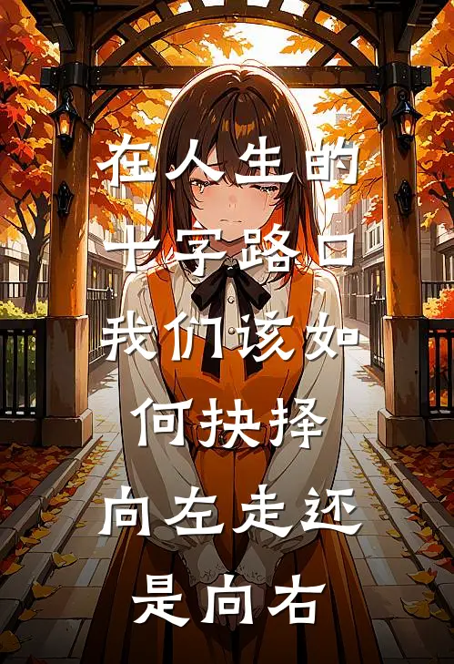 在人生的十字路口,我们该如何抉择,向左走还是向右