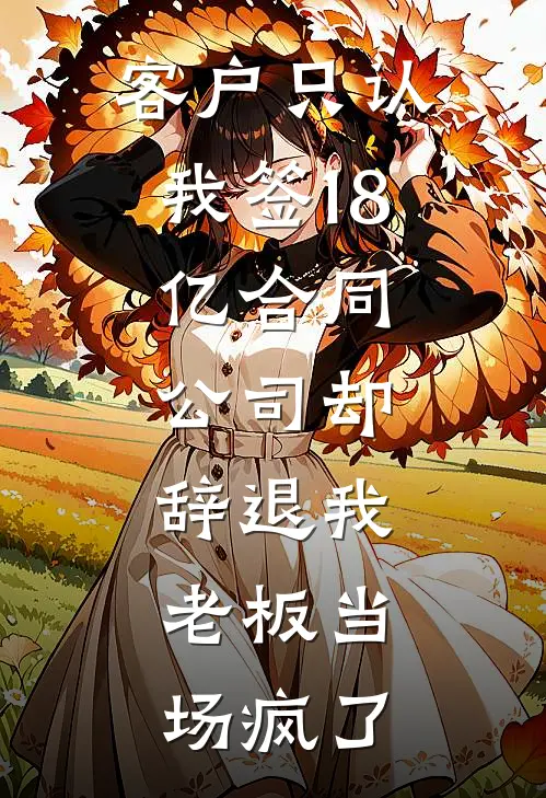 客户只认我签18亿合同，公司却辞退我，老板当场疯了