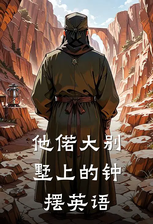 他偌大别墅上的钟摆英语