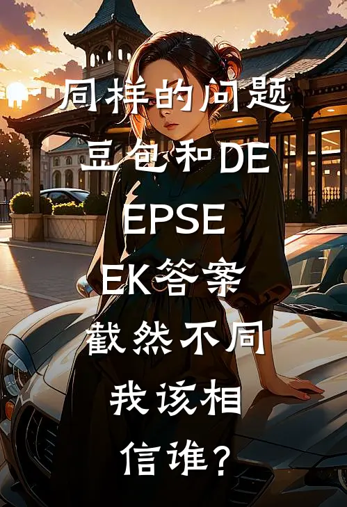 同样的问题豆包和DEEPSEEK答案截然不同,我该相信谁?