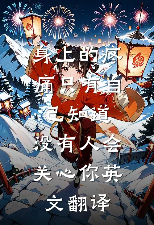 身上的疼痛只有自己知道,没有人会关心你英文翻译
