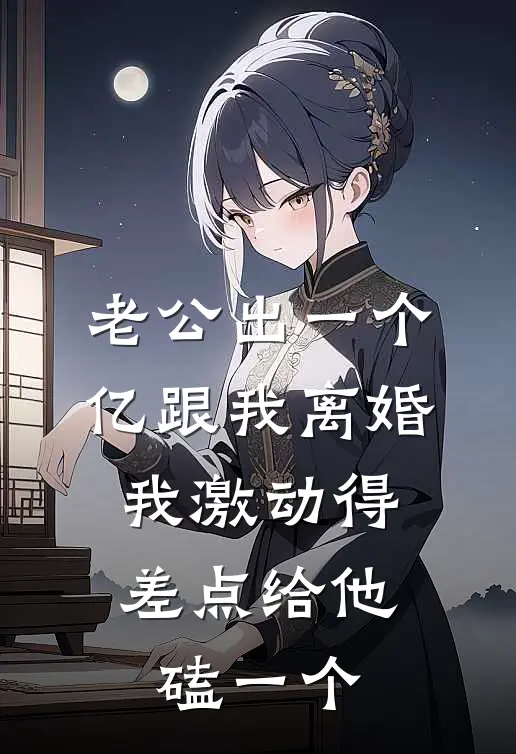 老公出一个亿跟我离婚，我激动得差点给他磕一个