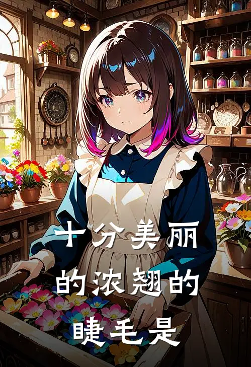 十分美丽的浓翘的睫毛是