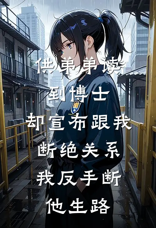 供弟弟读到博士，却宣布跟我断绝关系，我反手断他生路