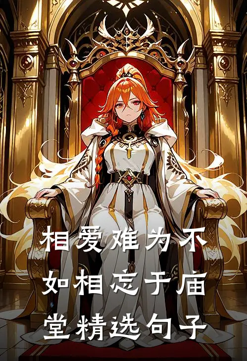 相爱难为不如相忘于庙堂精选句子
