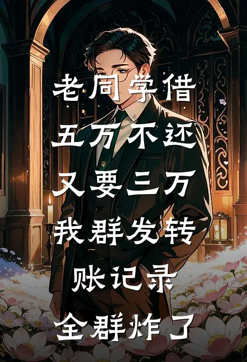 老同学借五万不还又要三万，我群发转账记录，全群炸了