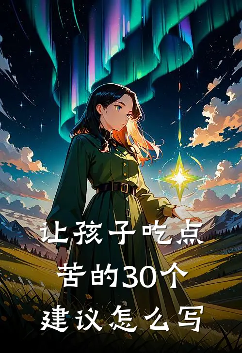 让孩子吃点苦的30个建议怎么写