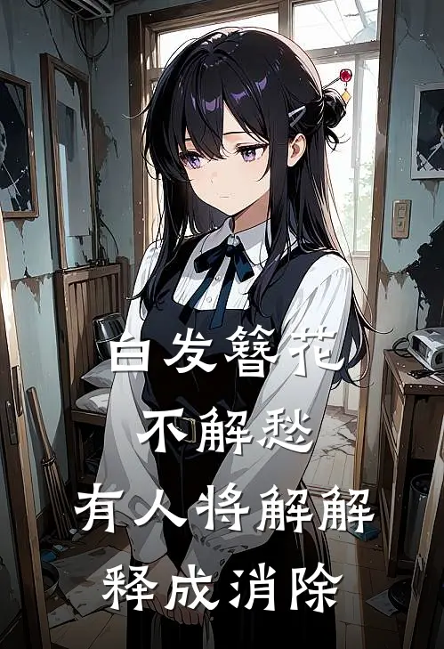白发簪花不解愁,有人将解解释成消除
