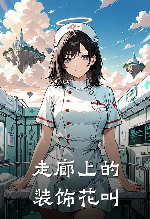 走廊上的装饰花叫