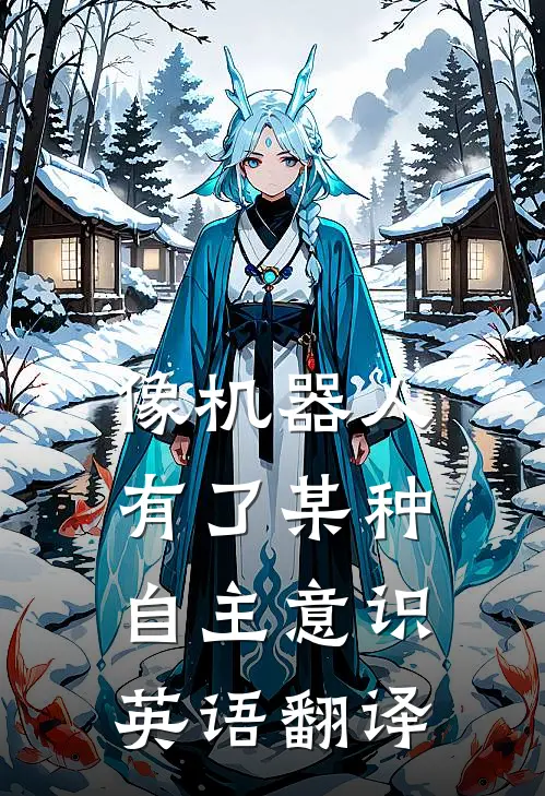 像机器人有了某种自主意识英语翻译