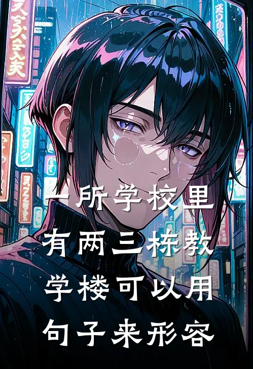一所学校里有两三栋教学楼可以用句子来形容