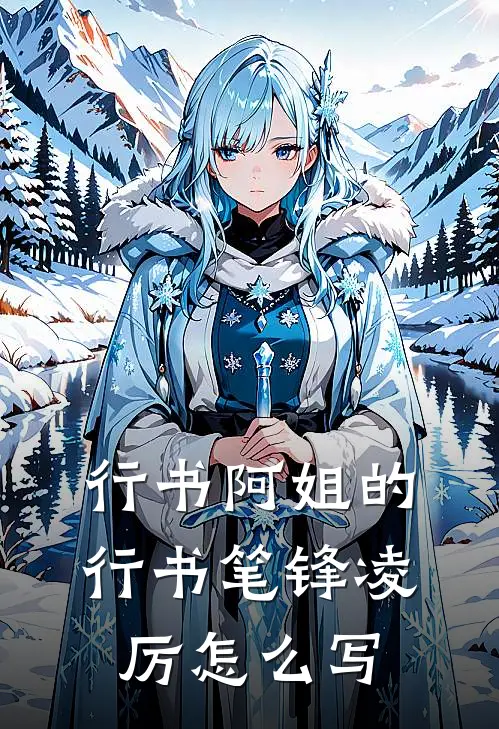 行书阿姐的行书笔锋凌厉怎么写