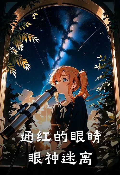 通红的眼睛眼神迷离