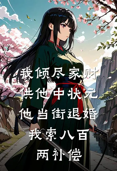 我倾尽家财供他中状元，他当街退婚，我索八百两补偿