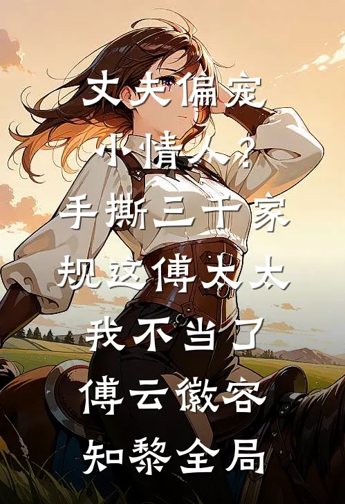 丈夫偏宠小情人？手撕三千家规，这傅太太我不当了傅云徽容知黎全局