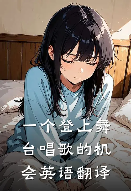 一个登上舞台唱歌的机会英语翻译