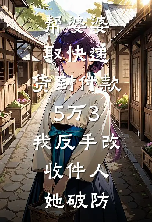 帮婆婆取快递，货到付款5万3，我反手改收件人，她破防