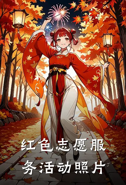 红色志愿服务活动照片