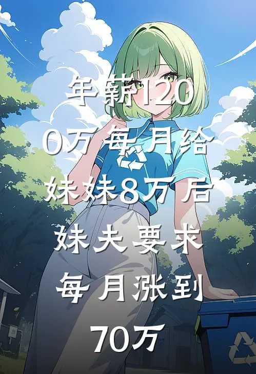 年薪1200万每月给妹妹8万后，妹夫要求每月涨到70万