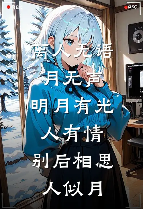 离人无语月无声,明月有光人有情,别后相思人似月