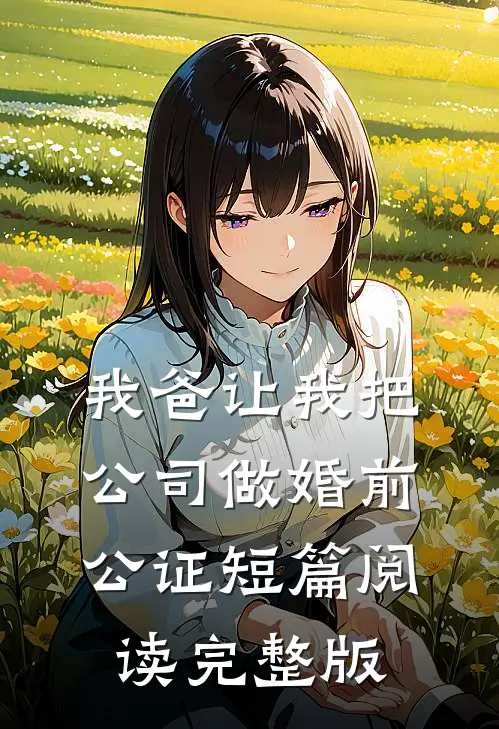 我爸让我把公司做婚前公证短篇阅读完整版