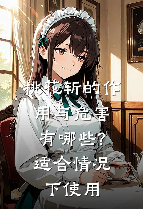 桃花斩的作用与危害有哪些?适合情况下使用