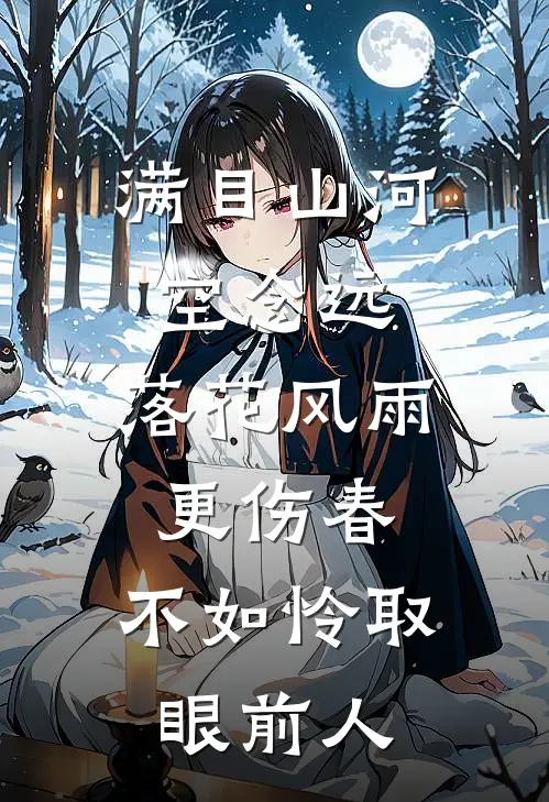 满目山河空念远,落花风雨更伤春,不如怜取眼前人